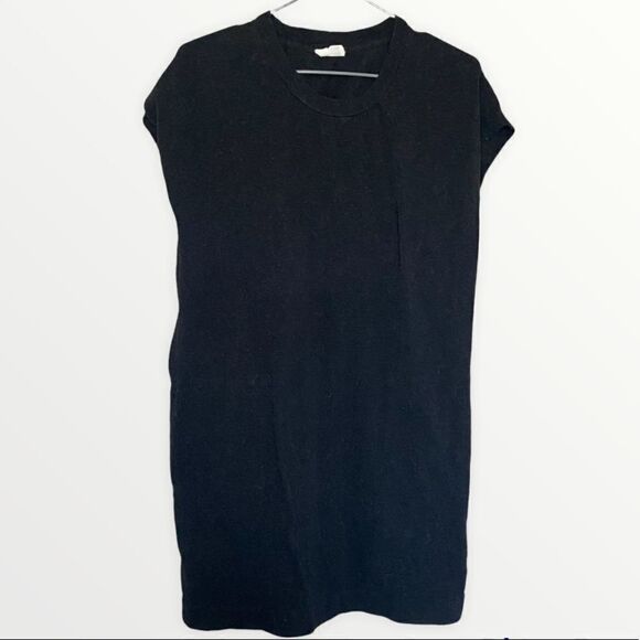 Community | Aritzia Grey Pocket Shift Mini Dress Size XXS - Picture 1 of 6